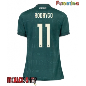 Real Madrid Rodrygo Goes #11 Seconda Maglia Femmina 2026-27 Manica Corta